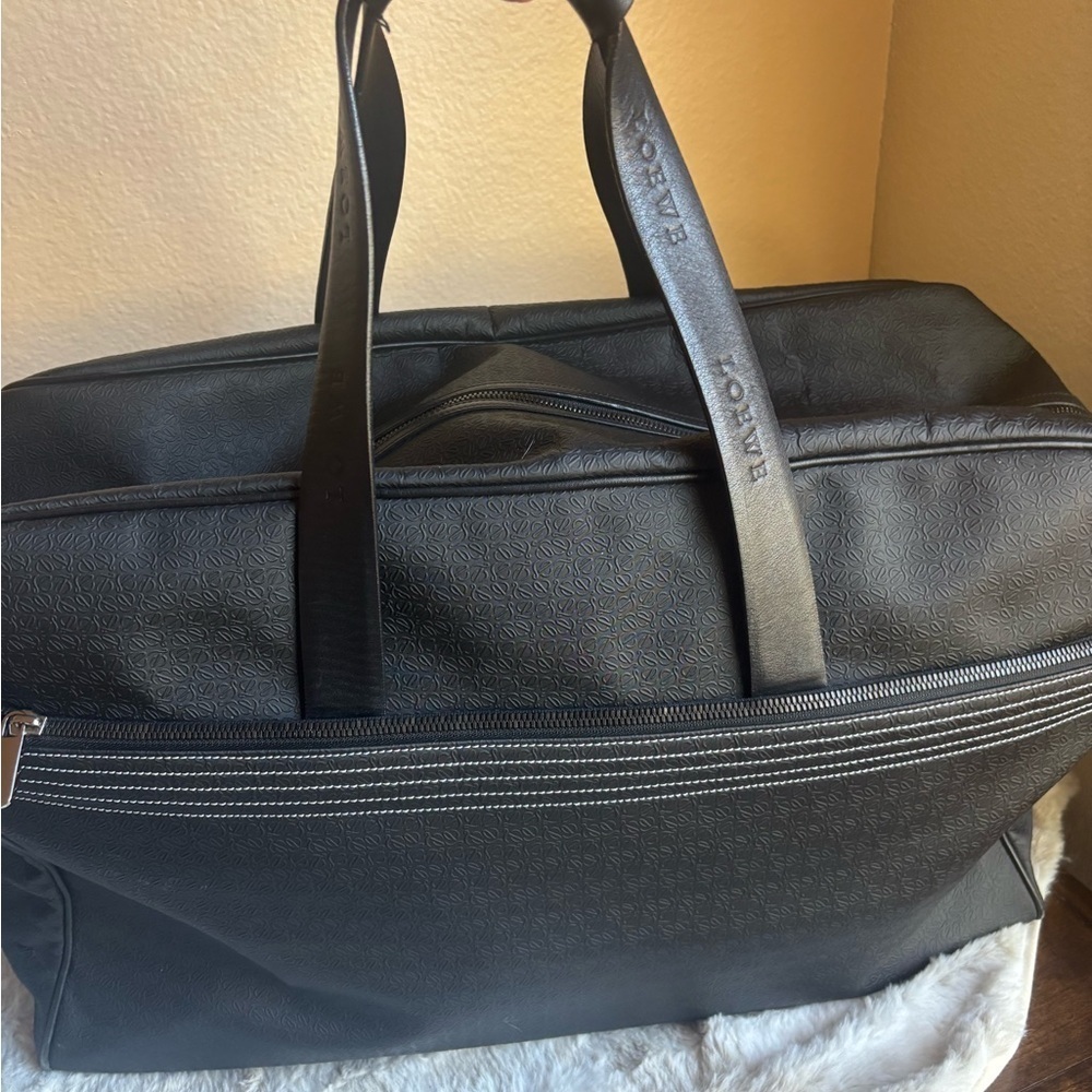 Loewe Black Duffle Bag